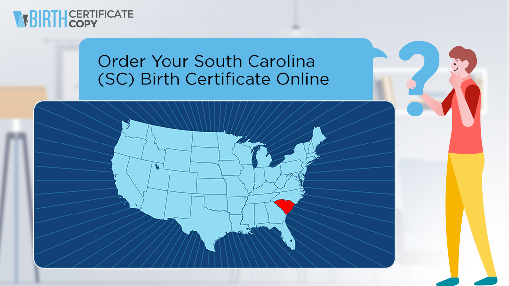 South Carolina Birth Certificate Replacement Birth Certificate Copy
